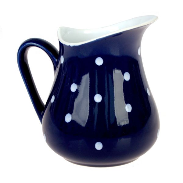Keramický džbánek s puntíky 500 ml